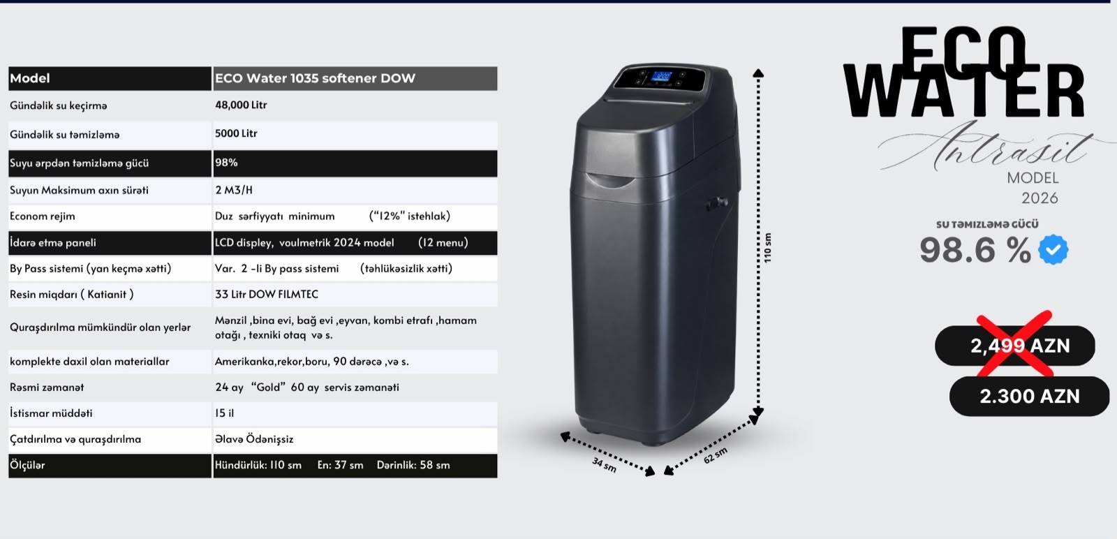 Softener 101l35